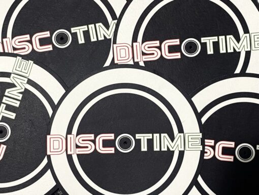 Slipmat DISCOTIME Logo