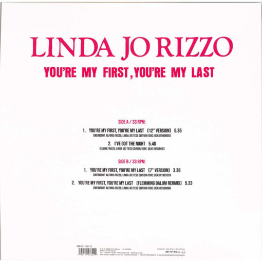 Linda Jo Rizzo – You're My First, You're My Last - Image 2