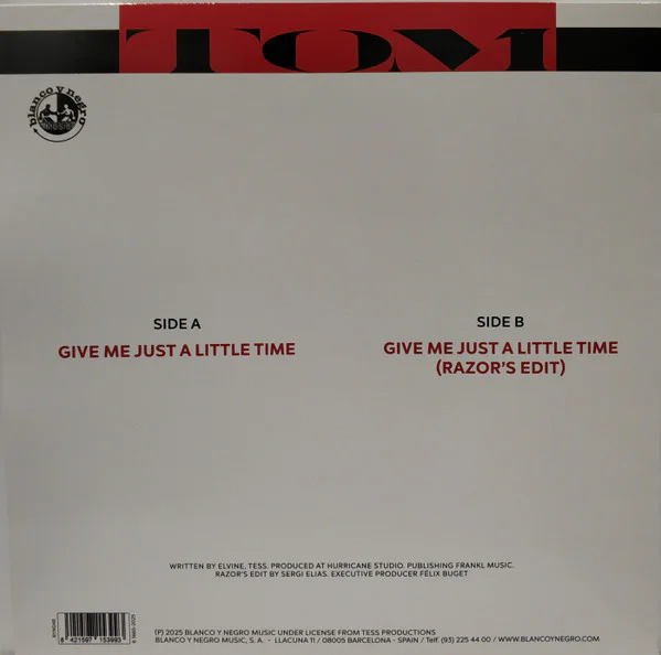 Tom – Give Me Just A Little Time - Image 2