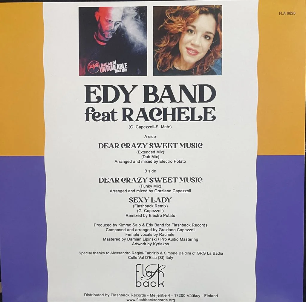 Edy Band Feat. Rachele – Dear Crazy Sweet Music - Image 2
