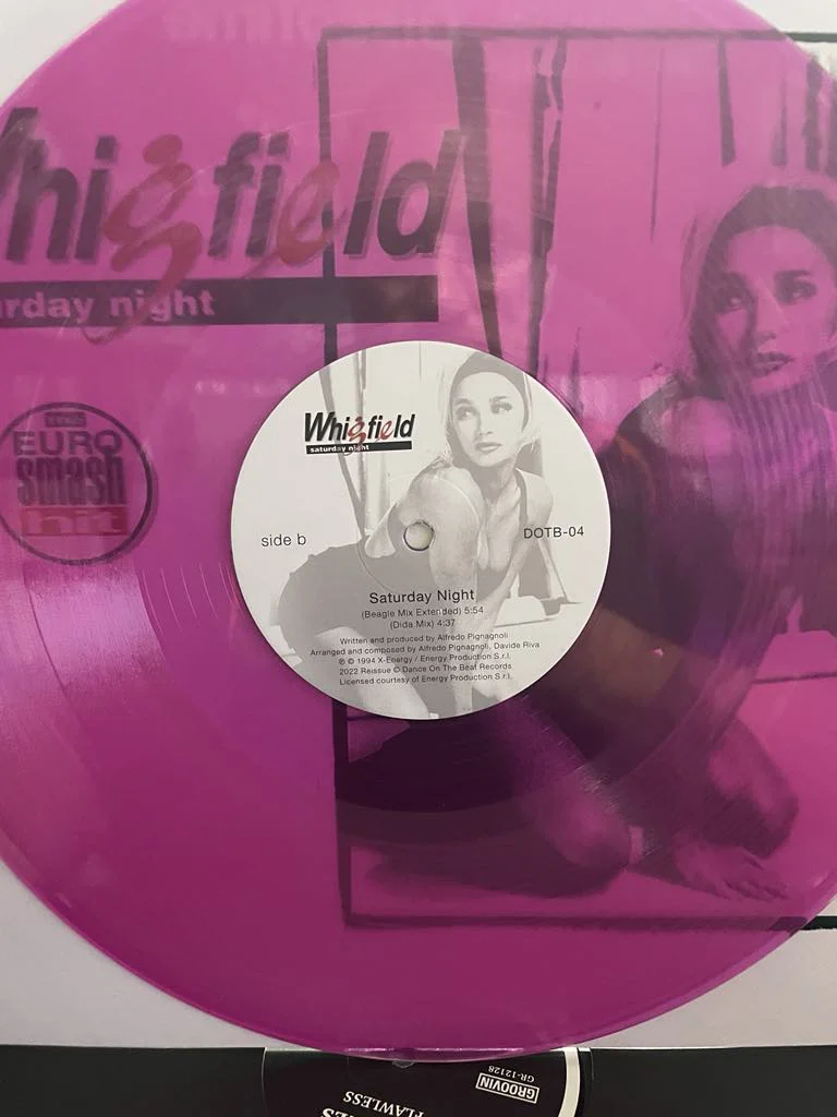 Whigfield – Saturday Night (Pink vinyl) - Image 3