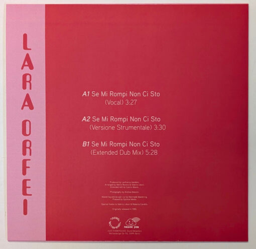 Lara Orfei – Se Mi Rompi Non Ci Sto - Image 2