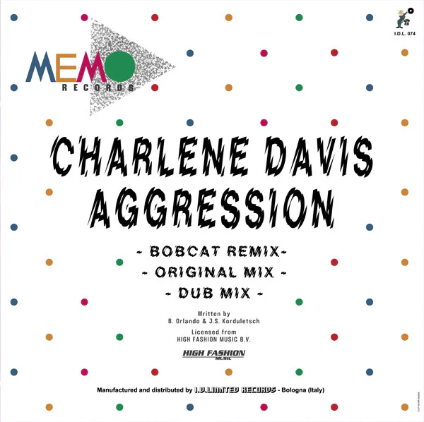 Charlene Davis – Aggression (Purple vinyl) - Image 2