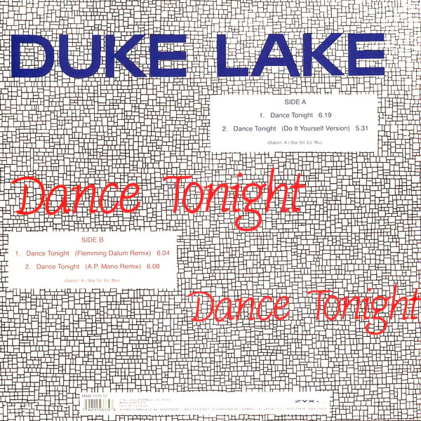 Duke Lake – Dance Tonight - Image 2