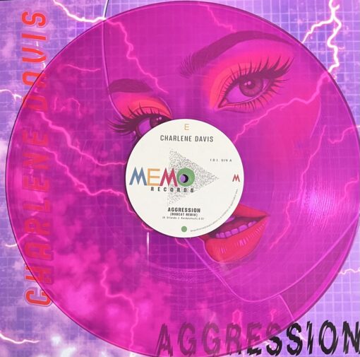 Charlene Davis – Aggression (Purple vinyl) - Image 3