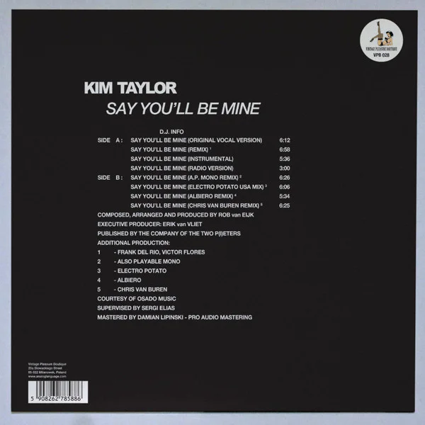 Kim Taylor – Say You'll Be Mine - Image 2