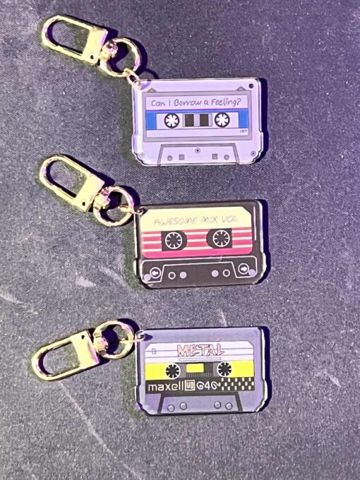 Keychain Tape plastic