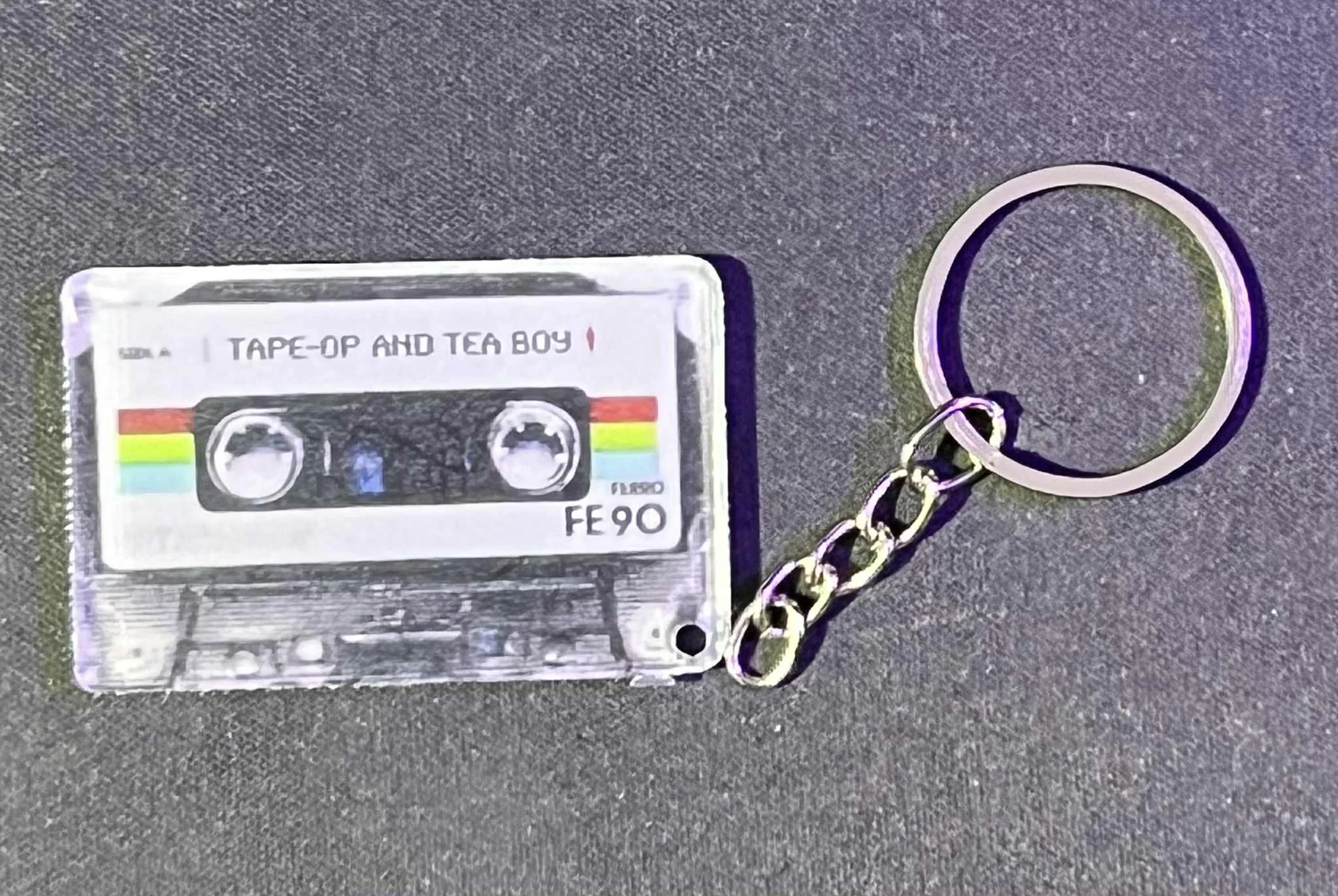 Keychain Tape plastic big