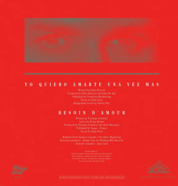 Ryan Paris – Besoin D'Amour / Yo Quiero Amarte Una Vez Mas - Image 2