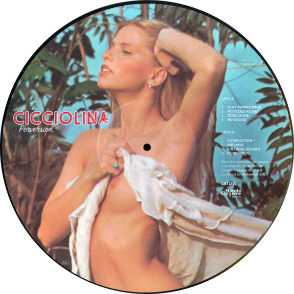 Cicciolina – Perversion (Limited Edition, Picture Disc) - Image 4