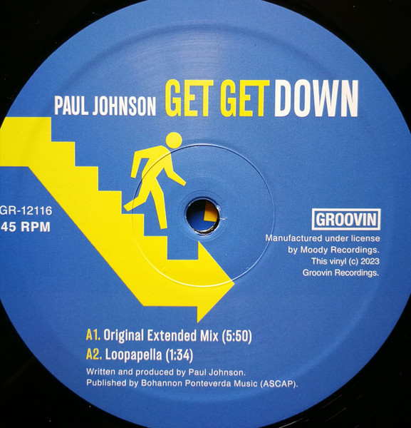 Paul Johnson – Get Get Down - Image 3