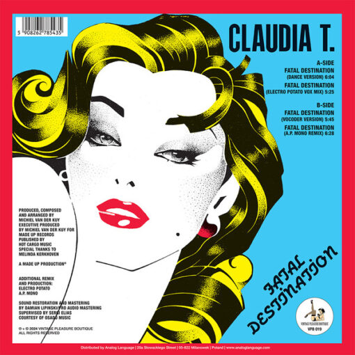 Claudia T. – Fatal Destination (Blue) - Image 2