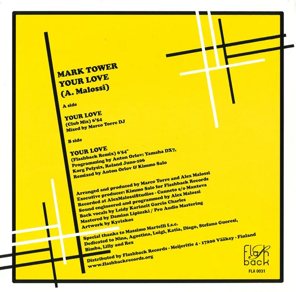 Mark Tower – Your Love - Image 2