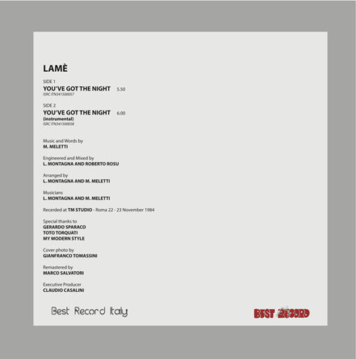 Lame' – You've Got The Night - Image 2