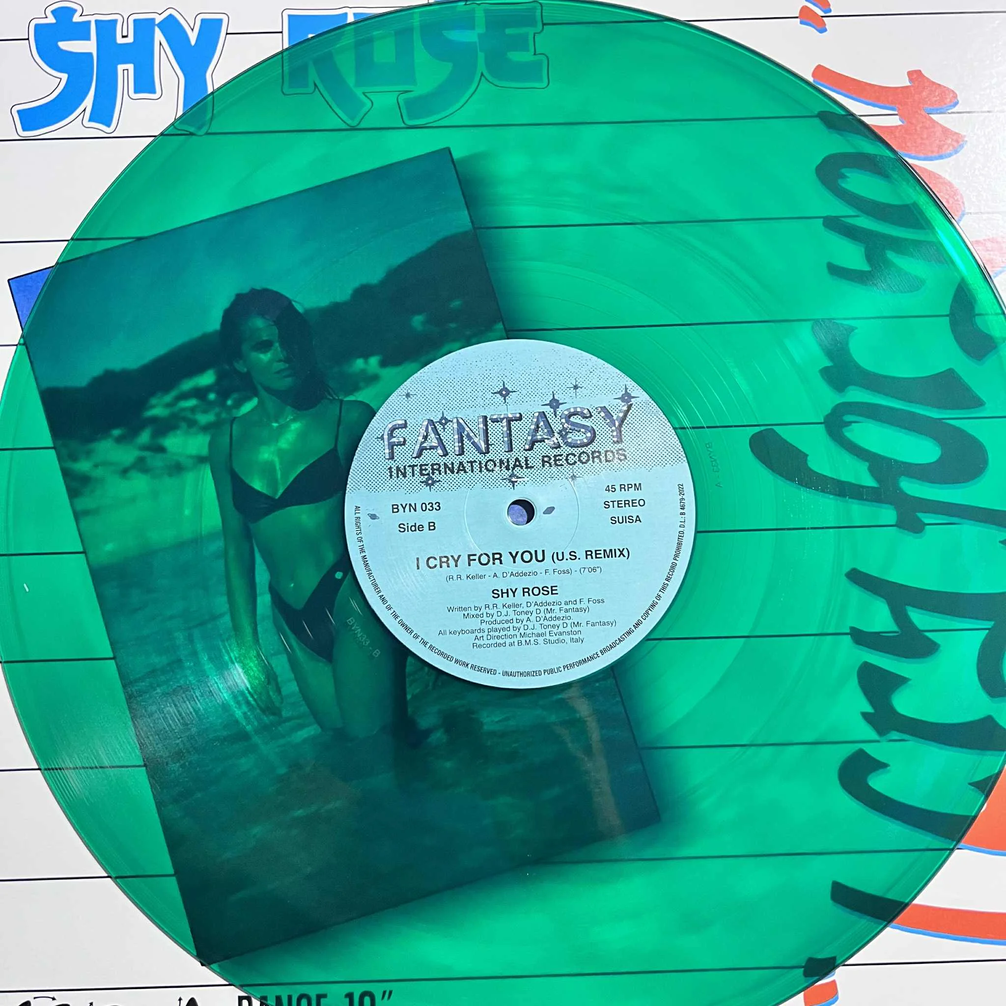 Shy Rose – I Cry For You (Transparent Green) - Image 3