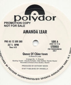 Amanda Lear – Queen Of China town / Tomorrow