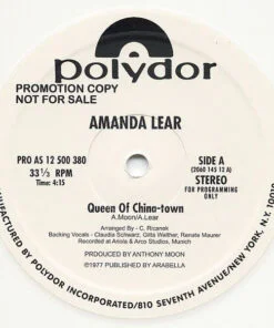 Amanda Lear – Queen Of China town / Tomorrow