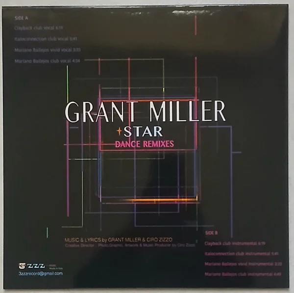 Grant Miller – Star (Dance Remixes) - Image 2