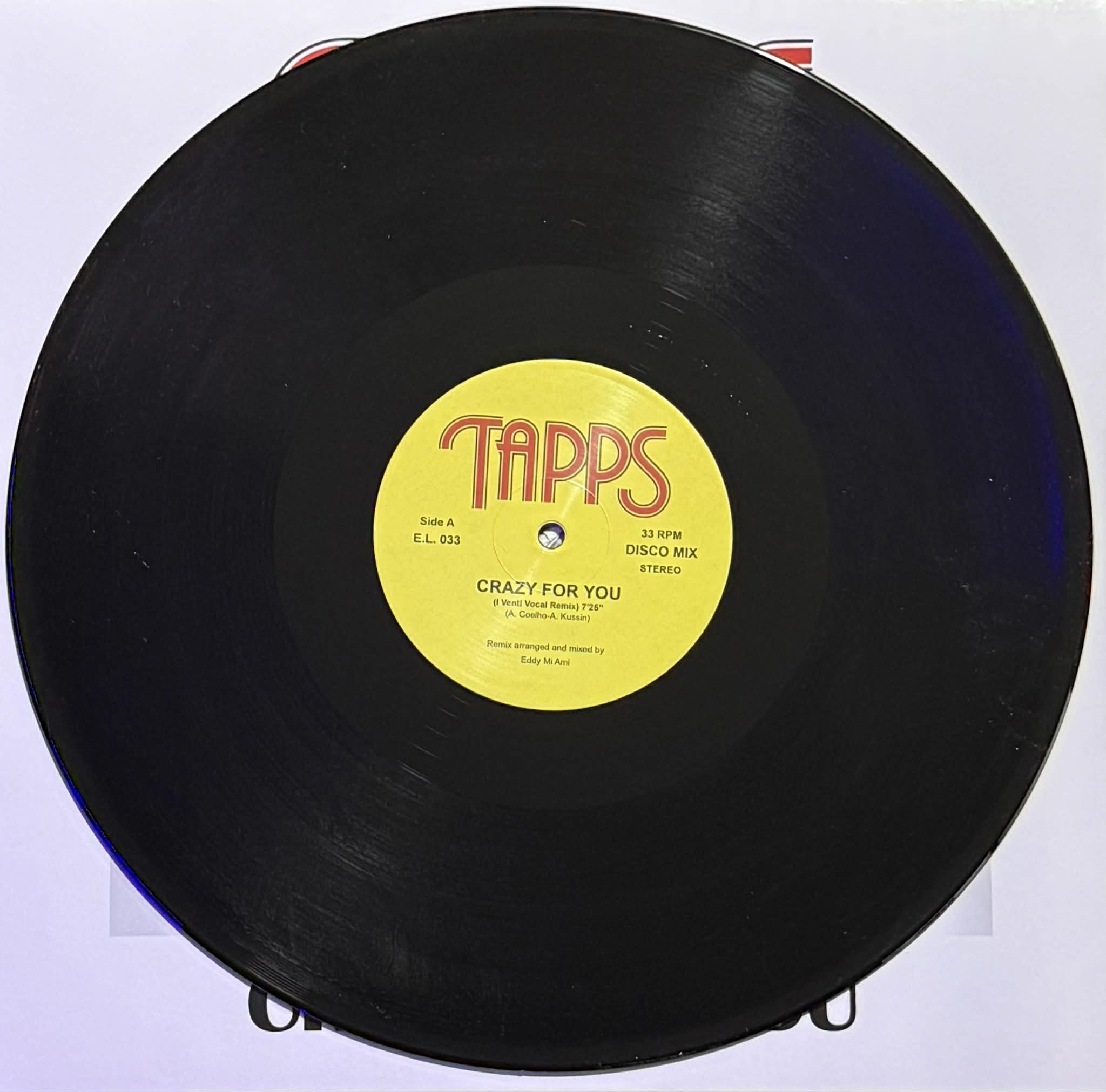 Tapps – Crazy For You - Image 3