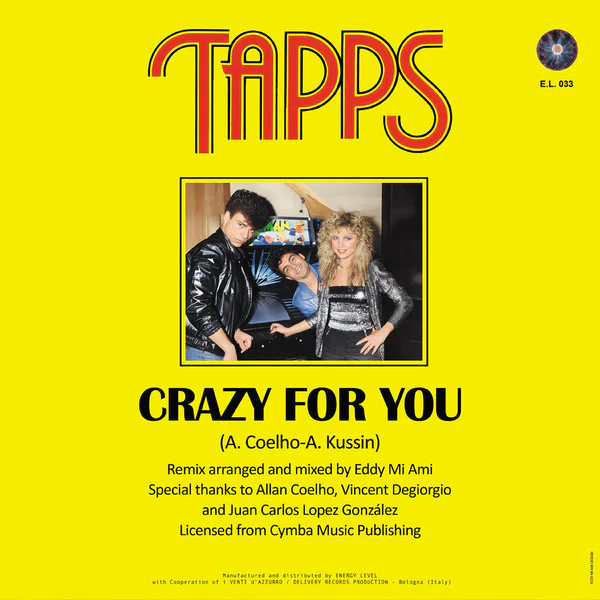 Tapps – Crazy For You (Orange Transparent) - Image 2
