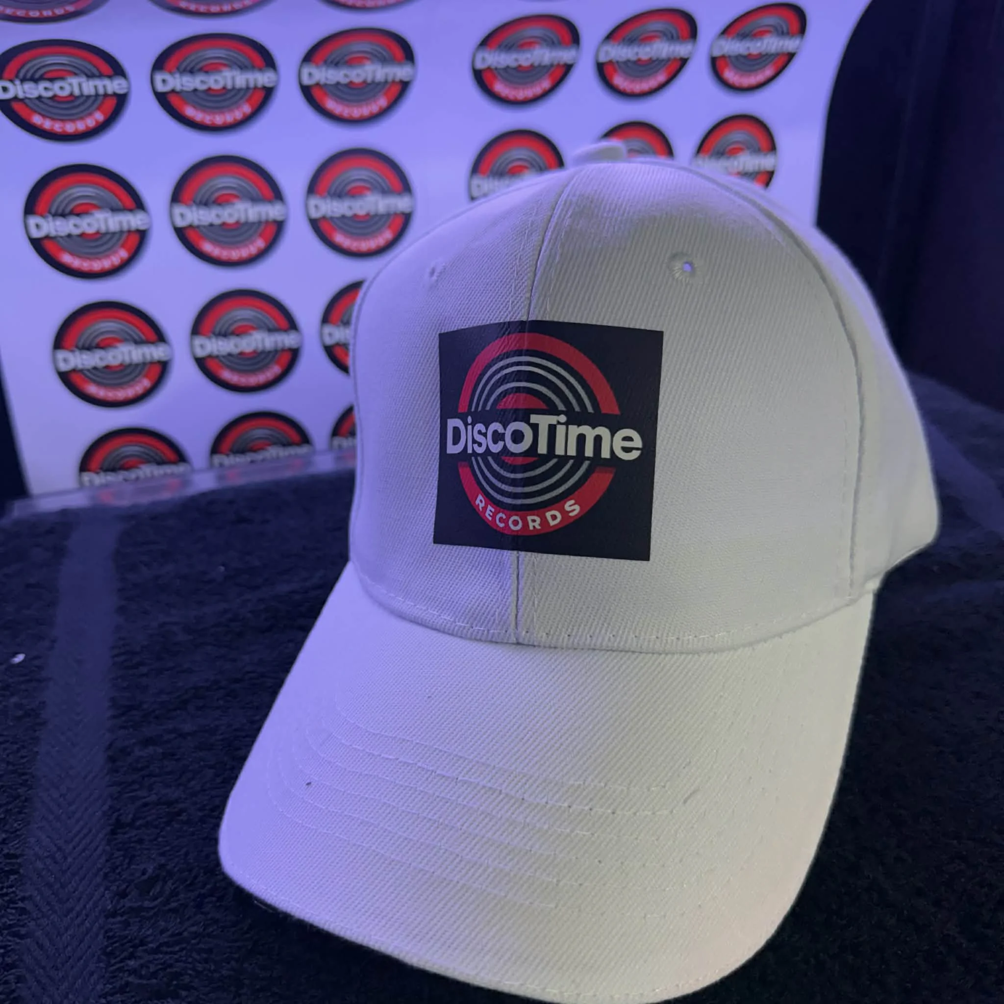 Jockey - Cap Discotime logo White