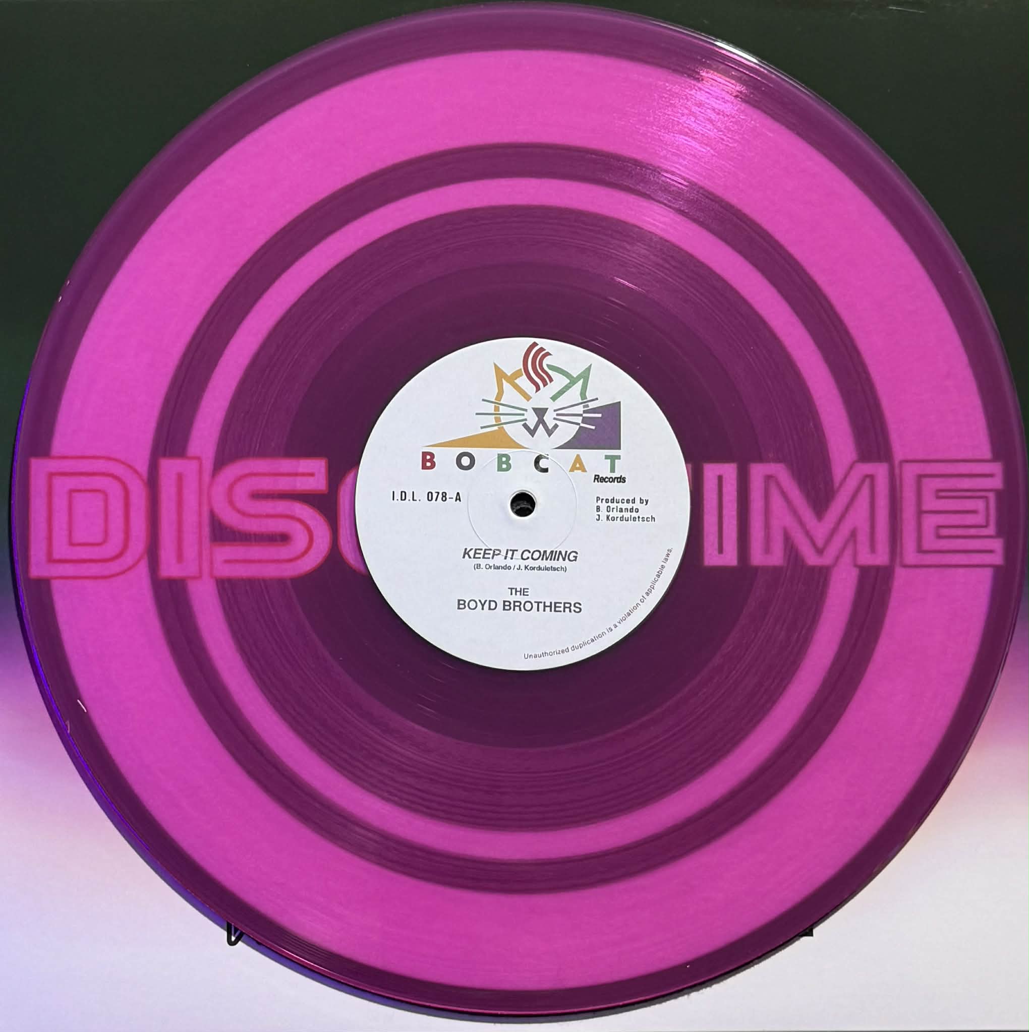 The Boyd Brothers – Keep It Coming (Purple Transparent) - Image 3