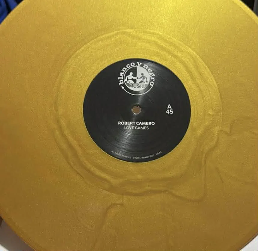 Robert Camero – Love Games (Gold vinyl) - Image 3