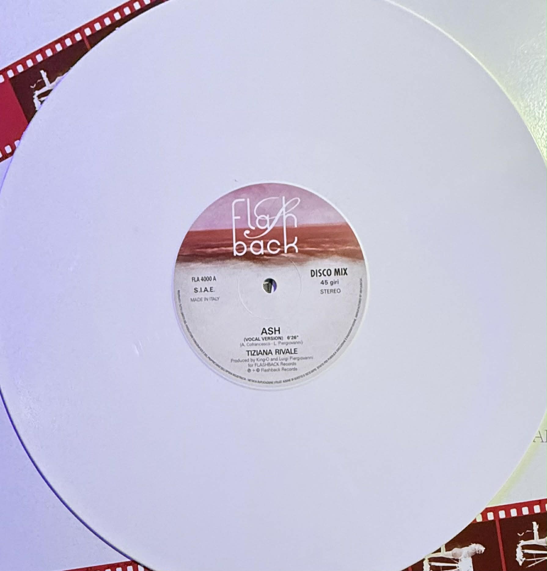 Tiziana Rivale – Ash / Flame (White Vinyl) - Image 3