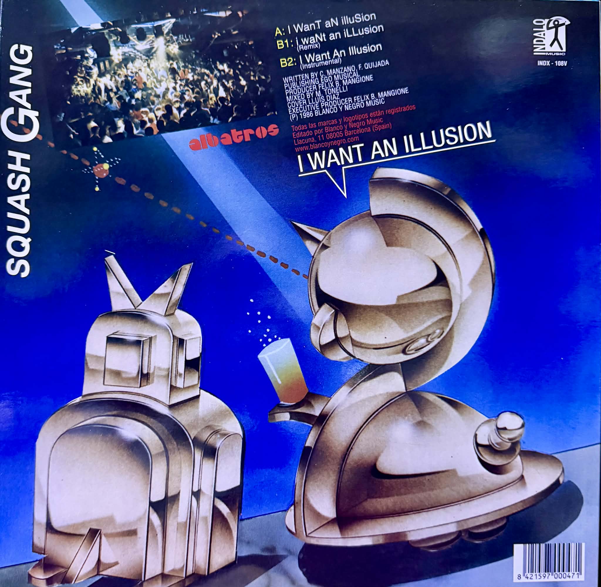 Squash Gang - I Want An Illusion - Image 2