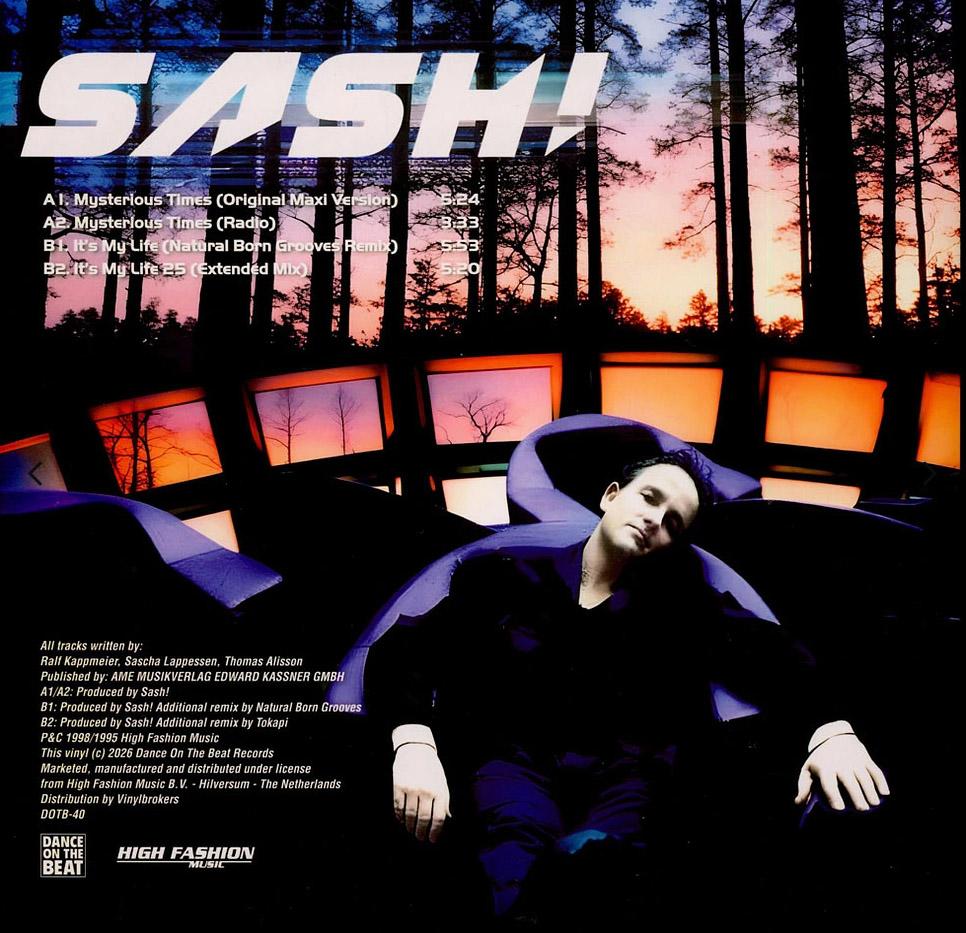 Sash ! Feat. Tina Cousins – Mysterious Times - Image 2