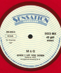 M & G – When I Let You Down (red vinyl)