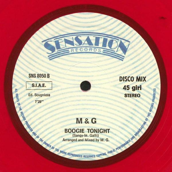 M & G – When I Let You Down (red vinyl) - Image 2