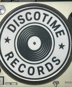 Slipmats DiscotimeRecords Logo (pair only)