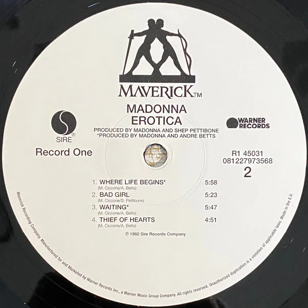 Madonna – Erotica - Image 6