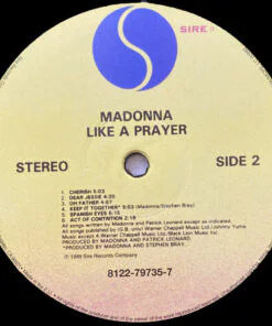 Madonna ‎– Like A Prayer - Image 5