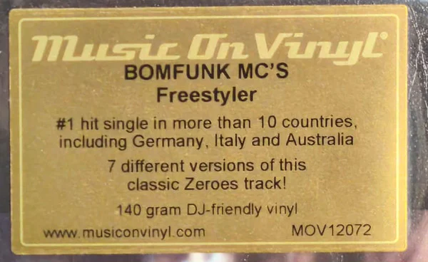 Bomfunk MC's – Freestyler (Black) - Image 3