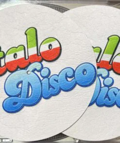 Slipmats ItaloDisco Logo (pair only)