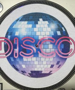 Slipmats Disco Logo (pair only)
