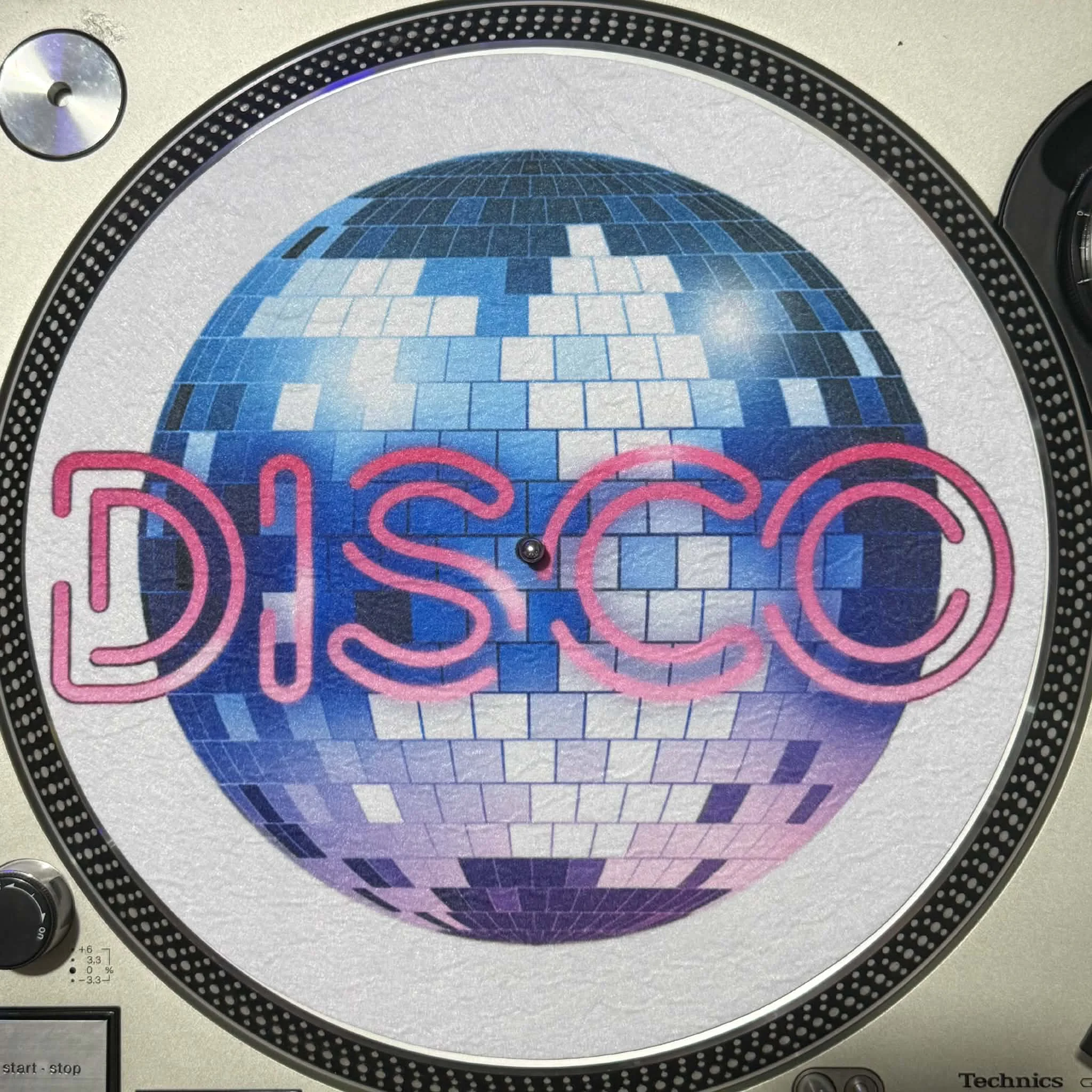 Slipmats Disco Logo (pair only)