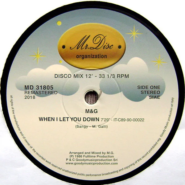 M & G – When I Let You Down - Image 4