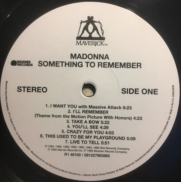 Madonna – Something To Remember - Image 3