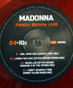 Madonna ‎– Finally Enough Love - Image 4