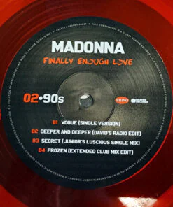 Madonna ‎– Finally Enough Love - Image 5