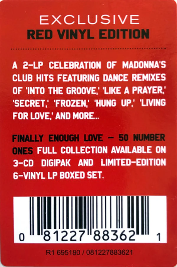 Madonna ‎– Finally Enough Love - Image 7