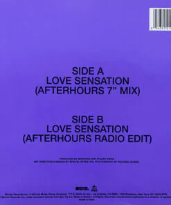 Madonna & Kylie – Love Sensation 7" - Image 2