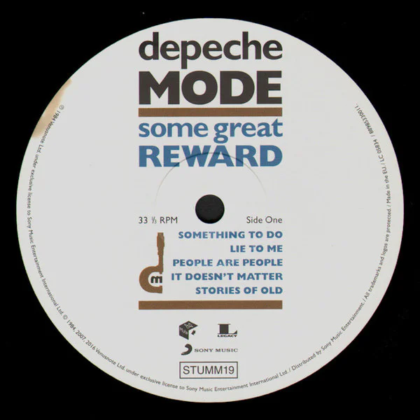 Depeche Mode – Some Great Reward - Image 6