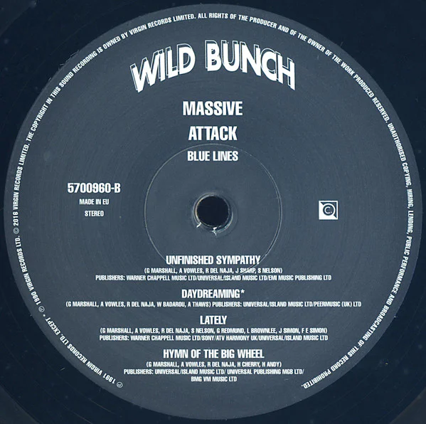 Massive Attack – Blue Lines - Image 4